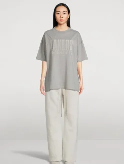 Fear of God Essentials x NBA Lakers T-Shirt