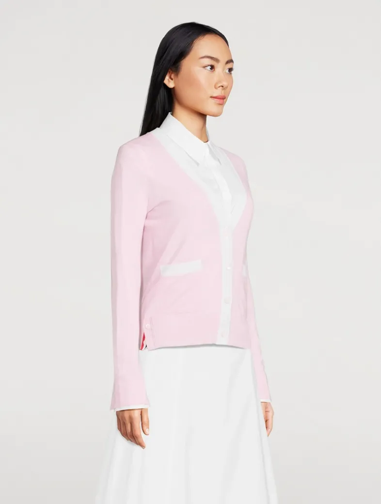 Fine Merino Wool Cardigan