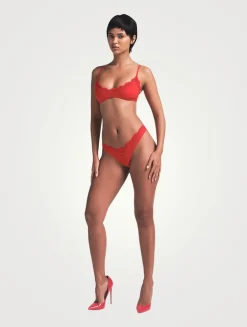 Fits Everybody Lace Dipped Thong