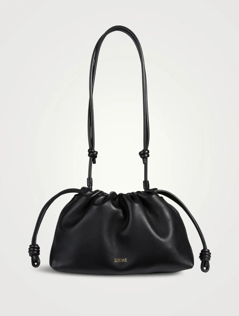 Flamenco Leather Purse With Donut Chain
