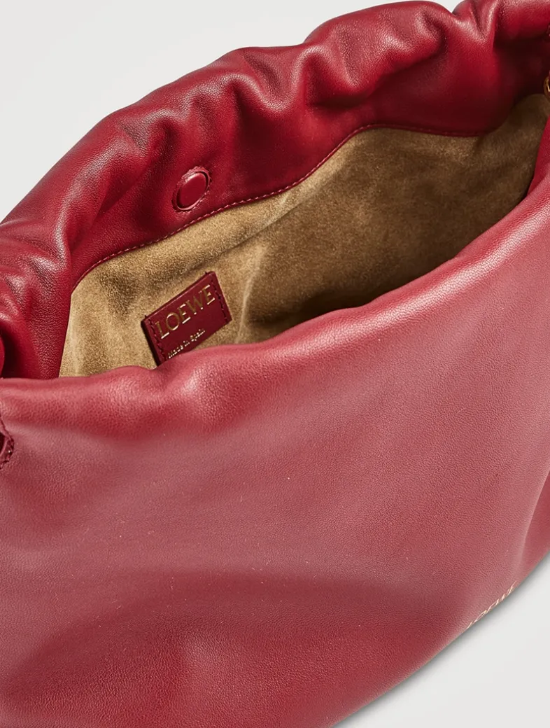 Flamenco Leather Purse With Donut Chain
