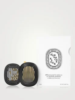 Fleur D'Oranger (Orange Blossom) Car Fragrance Diffuser & Refill Insert Set