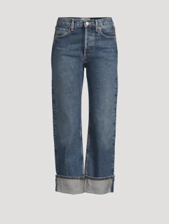 Fran Low-Slung Wide-Leg Jeans