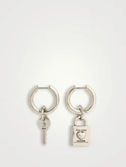 Friendship Padlock Earrings