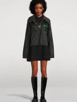 GANNI x Barbour Waxed Cotton Anorak