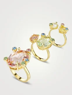 Gema Crystal Ring