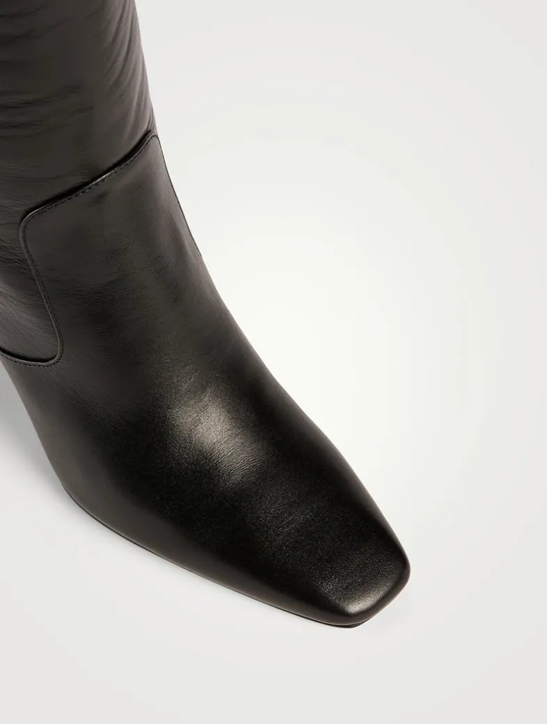 Georgia Leather Knee-High Boots