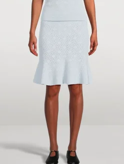 4G Jacquard Skirt