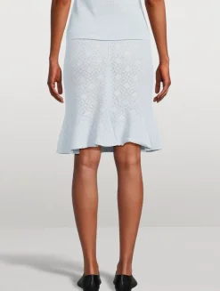 4G Jacquard Skirt