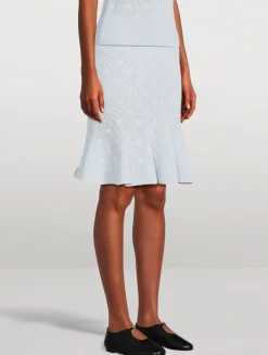 4G Jacquard Skirt