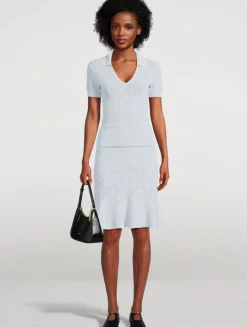 4G Jacquard Skirt