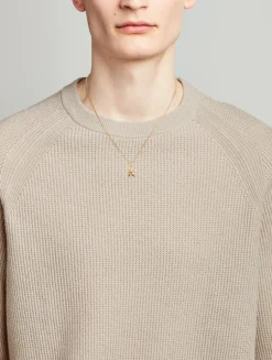 Gold-Plated Star Pendant Necklace