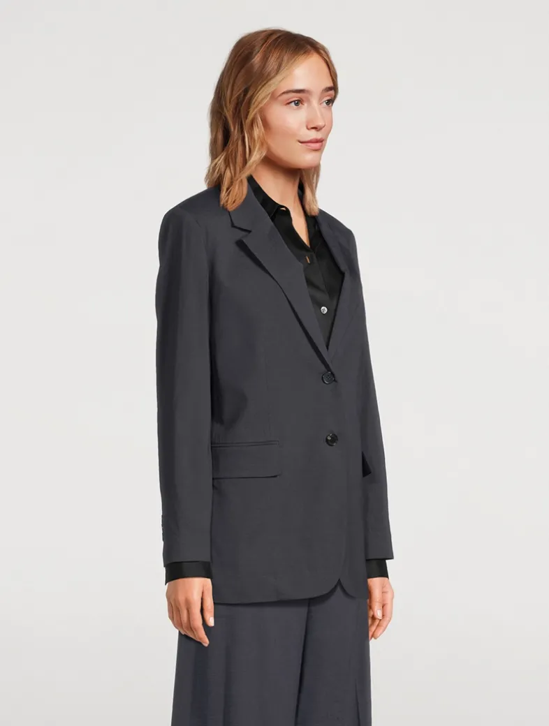 Good Linen Oversized Blazer