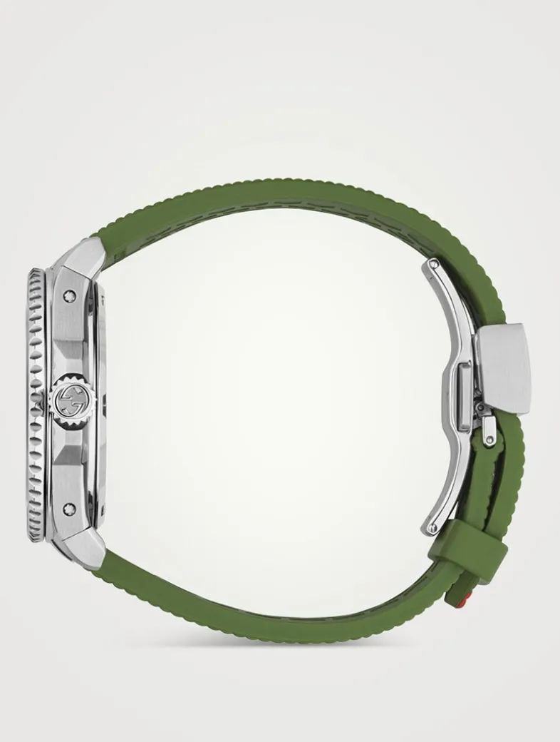 Gucci Dive Web Strap Watch, 40mm