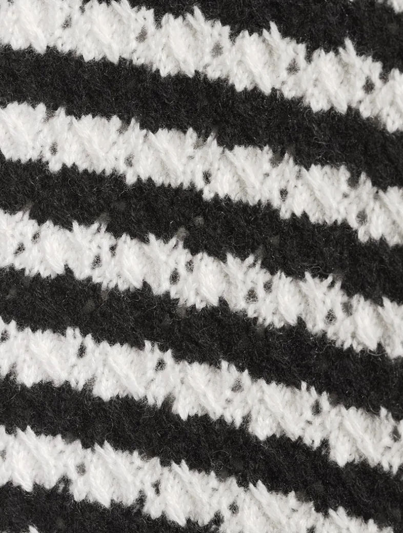 Gwen Stripe Jacquard Cardigan
