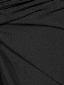 Herchive Jersey Knotted Midi Skirt