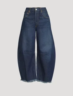 Horseshoe Wide-Leg Jeans