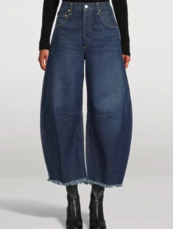 Horseshoe Wide-Leg Jeans