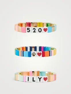 ILY Rainbow Bracelet