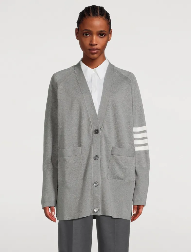 Jersey Stitch Cardigan