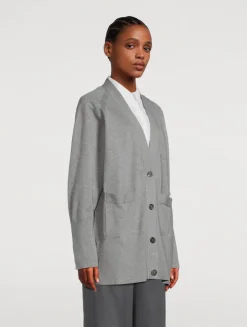 Jersey Stitch Cardigan