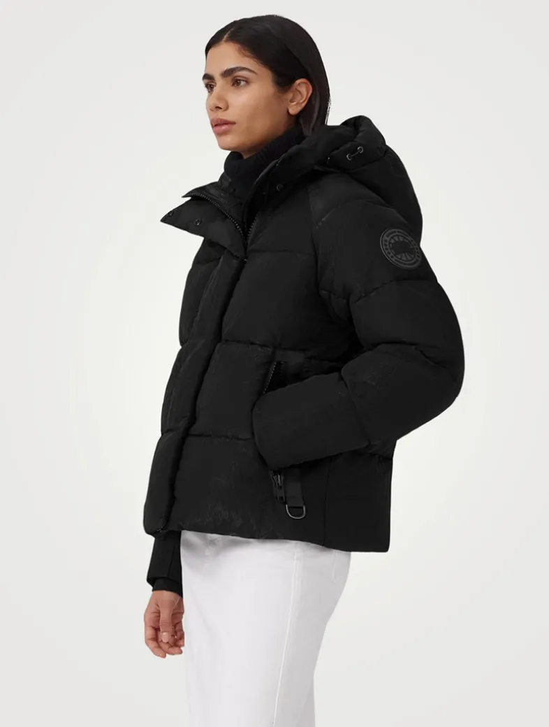 Junction Black Label Shiny Crinkle Down Parka