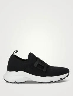 Kate Chain Knit Slip-On Sneakers