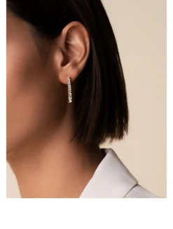 18K Gold Classic Diamond Savannah Mini Drop Earrings