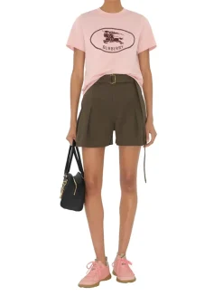 Knight Stamp Cotton T-shirt