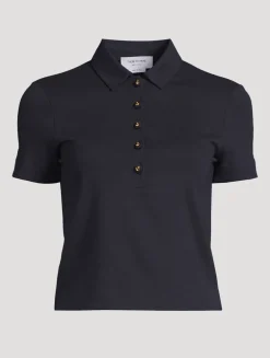 Knit Polo Shirt
