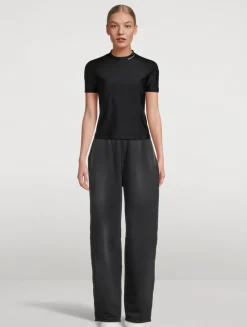 Layered Joggers With Bike Shorts
