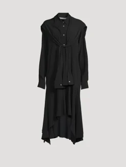 Layered Shirt Dress