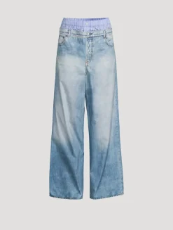 Layered Trompe L'œil Trousers