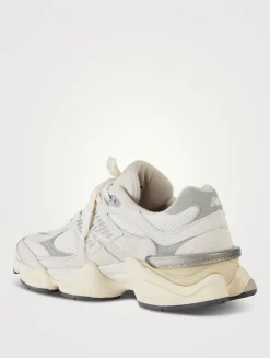 9060 Leather And Mesh Sneakers