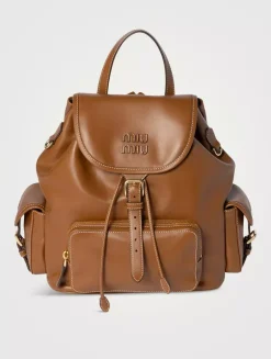 Leather Backpack