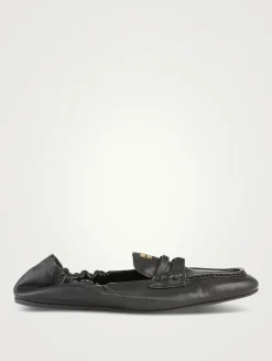 Leather Penny Loafers