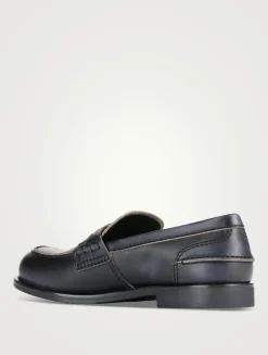 Leather Penny Loafers