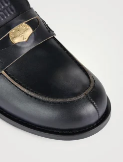 Leather Penny Loafers