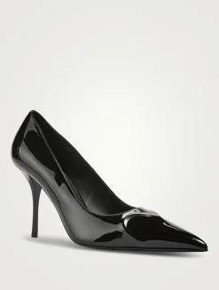 Le Cœur 3D Patent Leather Pumps