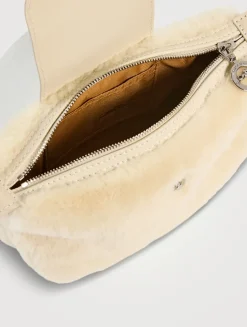 Le Pliage Xtra Shearling Crossbody Pouch