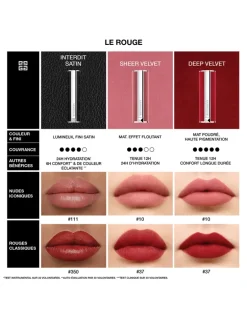 Le Rouge Interdit Satin Lipstick