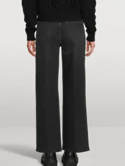 Le Slim Palazzo Jeans