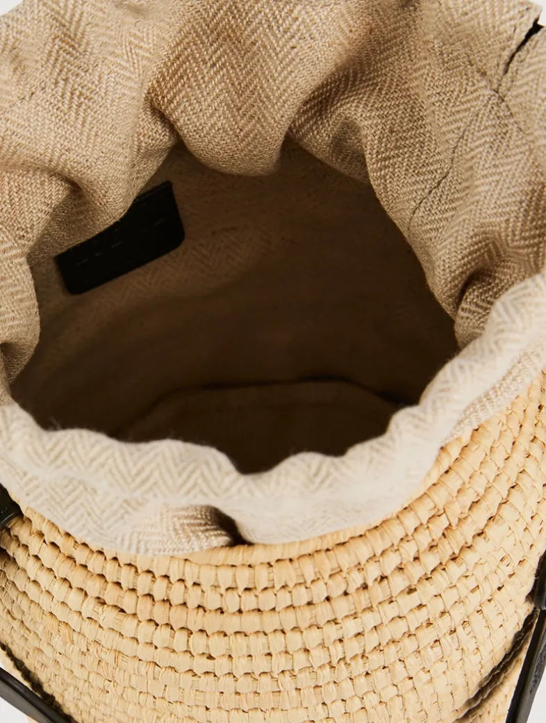 Loewe x Paula's Ibiza Beehive Raffia Crossbody Bag