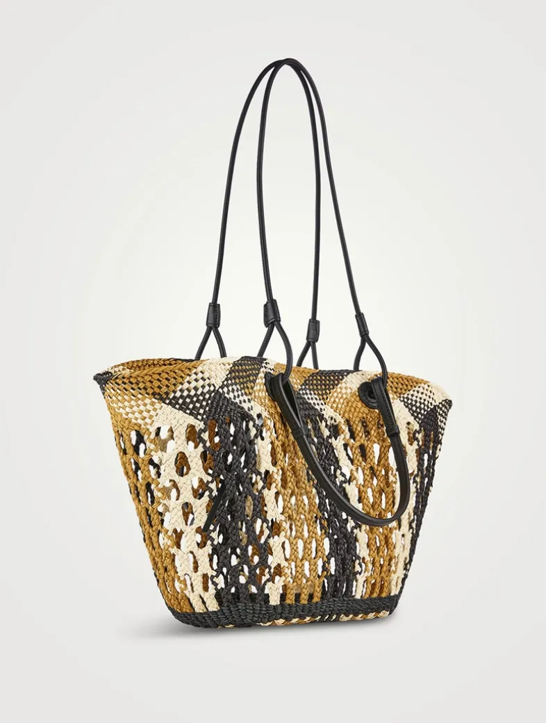 Loewe x Paula's Ibiza Medium Anagram Ajouré Basket Bag
