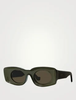 Loewe x Paula's Ibiza Rectangular Sunglasses