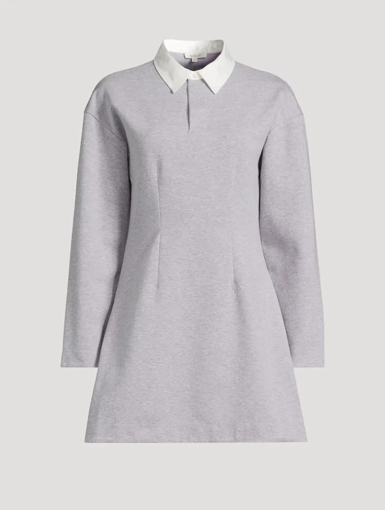 Long-Sleeve Polo Dress
