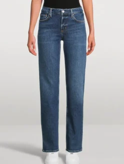 Low-Rise Slim Jeans