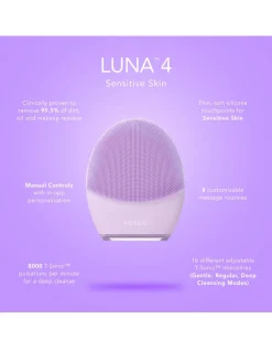 LUNA™ 4 Facial Cleansing & Firming Massage for Sensitive Skin