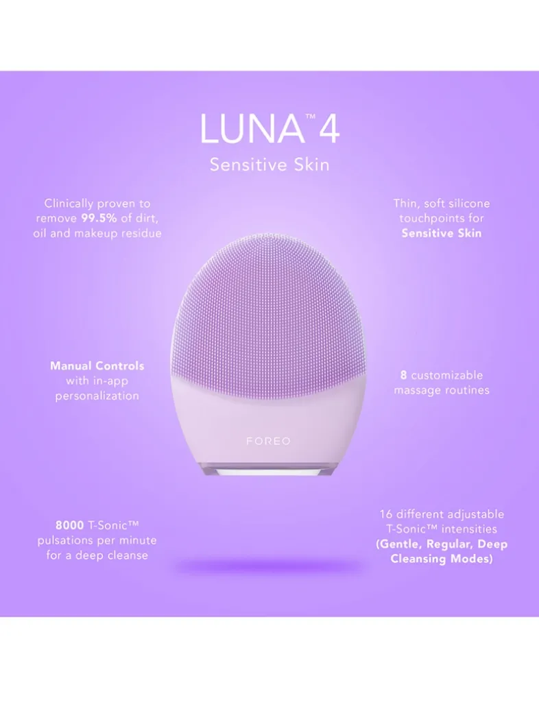 LUNA™ 4 Facial Cleansing & Firming Massage for Sensitive Skin
