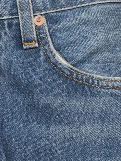 Luna Pieced Barrel-Leg Jeans
